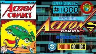 ACTION COMICS #1 Facs&iacute;mil DC PANINI M&eacute;xico Full review #1000