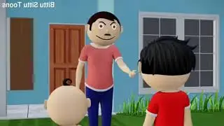 Bittu sittu cartoon #fanyycartoon#shortvideo #trandingshorts #vairalshorts 
