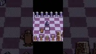 ♟️Battle Chess - Knight vs. Knight - Fight - C64 #chess #battlechess #c64
