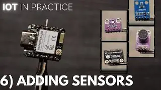Reading values from ENS160, BME280, MAX4466, BH1750 | IoT in practice workshop