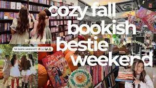 Уютная ОСЕННЯЯ книжная неделя в моей жизни с моими лучшими друзьями!! 🍂📖🧸 *покупка книг, тыквенна...