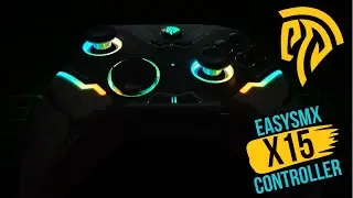 Беспроводной контроллер EasySMX X15 с RGB-подсветкой — обзор и тестирование #easysmx #gamecontroller