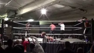 (West Coast Wrestling Federation) Kaka Meng & Alex Cross vs Marcus Lewis & Kevin Kennedy