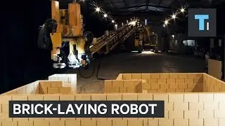 Brick-laying robot