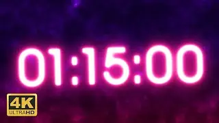 1 Hour 15 Minutes Countdown Timer - Neon [4K].mp4