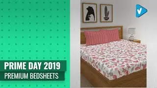 Min 50% Off Premium Bedsheets From Trident | Prime Day 2019