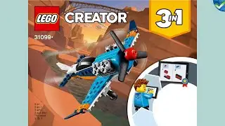 31099 A Propeller Plane LEGO&reg; Creator Manual at the Brickmanuals Instruction Archive