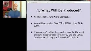 AP Micro: Unit 1 Screencast 5 - The Four Fundamental Questions