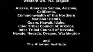 Program Credits (WIC Participant-Centered Education)