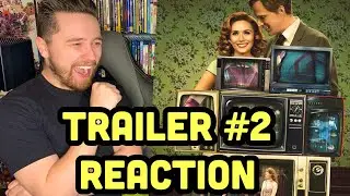 WandaVision Official Trailer 2 REACTION
