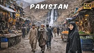 🇵🇰 Кветта, Пакистан: Пешеходная экскурсия в формате 4K с субтитрами