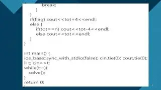 Flip Flop Sum Codeforces full solution in c++ || Codeforces round 848 full solution