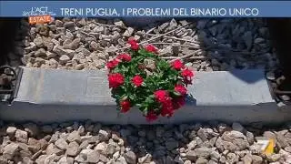 Treni Puglia, i problemi del binario unico