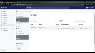 View Payment History | How-to | GoAffPro