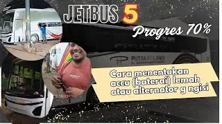 body repair progress is already 70%, cara cek accu lemah atau dinamo yg rusak #jb5 #busaceh #mrwhay 