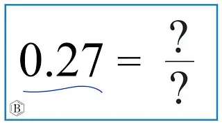 0,27 как дробь (простейшая форма)