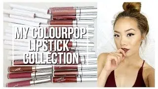 My ColourPop Lipstick Collection | Lip Swatches + Dupes for Jeffree Star, MannyMua x OFRA