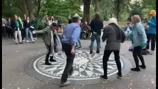 Twist & Shout Dance Party! @ Strawberry Fields, Central Park, NY, 10/17/21