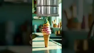 Ice Cream Crushing #ai #aiart #aianimation #aicreativity #aicreator #icecream #food #reels #shorts