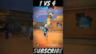 1 VS 4 Clutch with MP5 || OP clutch must watch 😎