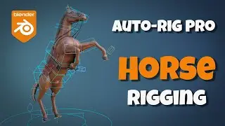 Учебное пособие Auto-Rig Pro: оснастка лошади