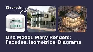 From One Basic 3D Model to a Complete Presentation with AI