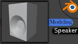 How To Make ❝ Speaker ❞ in Blender 𝟑.𝟏 ➤ Real-Time 3D Beginners Tutorial .