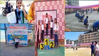 First time 100 mts Running Race second winners 🥈my daughters 🥰 Mumbai school sports