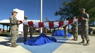 Ohio Air National Guard 9-11 Memorial ceremony