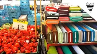 FMA Stoffmarkt am Maybachufer Berlin / Stoff kaufen und t&uuml;rkisch Essen in Neuk&ouml;lln