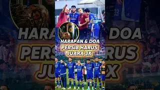 Harapan & Doa Bobotoh, Persib Juara 3x #persib #persibbandung #liga1