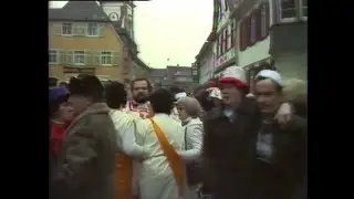 Stra&szlig;enfastnacht in Gernsheim 1981