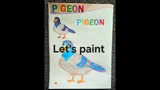 Draw Colourful Pigeon | Drawing Videos For All | My Play Time #fun #art #drawing