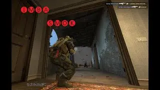 CS:GO Inferno: хитрый смок в апартах / Tricky smoke in apartments.