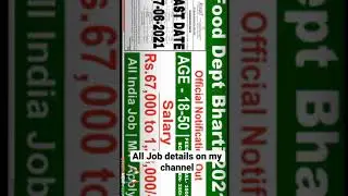 FSSAI, Fppd department, Government Jobs #governmentjobs