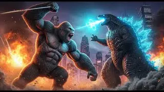 Brutal King Kong vs Godzilla Monster Fight Highlights