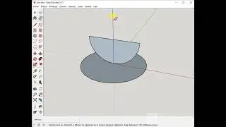 Mod&eacute;liser une demi sph&egrave;re sur Sketchup