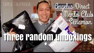 Three Random Unboxings: Menlo Club June Package, Angelus Direct, and Senamon | Charles California