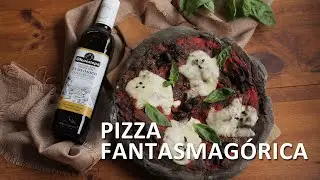 Pizza Fantasmagórica con AOVE Oleoestepa Ecológico 🎃🍕 | Receta divertida para Halloween