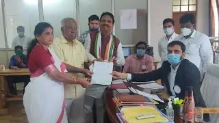 MALA B NARAYAN RAO NOMINATION FILE AS CONGRESS CANDIDATE