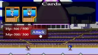 Sonic Battle Cards/Sonic Test Run Playthrough