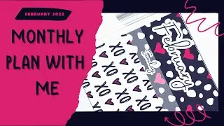 February PWM || TPC Nation x TDD Hybrid Planner || Wonder Stickers Co.