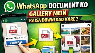 WhatsApp Document Photos Gallery Me Show Nahi Ho Rahi? 100% Fix (2026)
