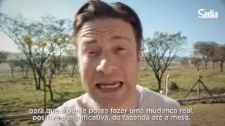 Jamie Oliver e Sadia   Selo Certified Humane