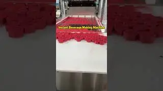 Instant beverage making machine,instant drink powder compacting machine,fruit powder compacting