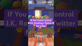 If You Could Control J.K. Rowling&rsquo;s Twitter for a Day&hellip; 🤯 | Funny Harry Potter Lore #reddit