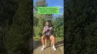 2 &Uuml;bungen, um deine Arme zu straffen l Winkearme loswerden 👩 l Krafttraining Frau ohne Equipment