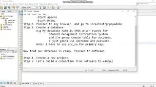 How to make a LOGIN Frame using JAVA Netbeans and XAMPP [FULL TUTORIAL] Easy Tutorial