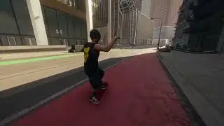Secuencia de manual, 360 spin, grab y 800 puntos total