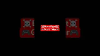 Kratos v/s Boss #godofwar #godofwar2018 #shorts